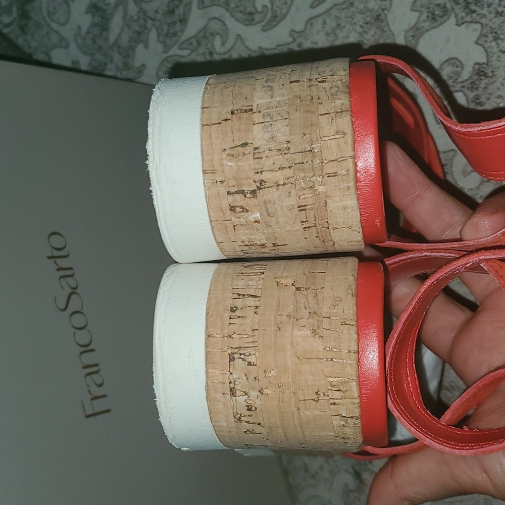 Franco Sarto Wedge Sandals - Picture 7 of 8